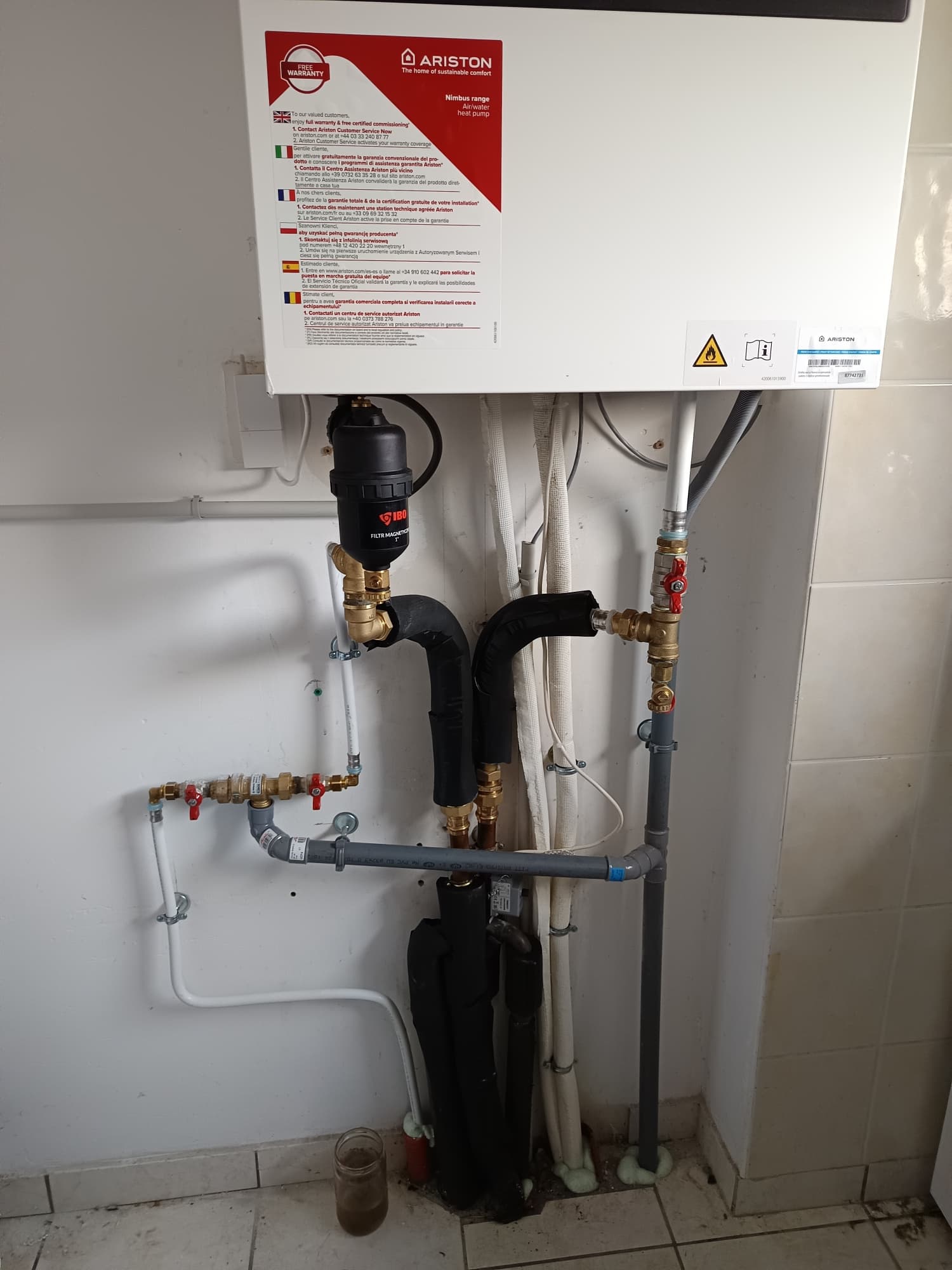 Pompe à chaleur — unité extérieure